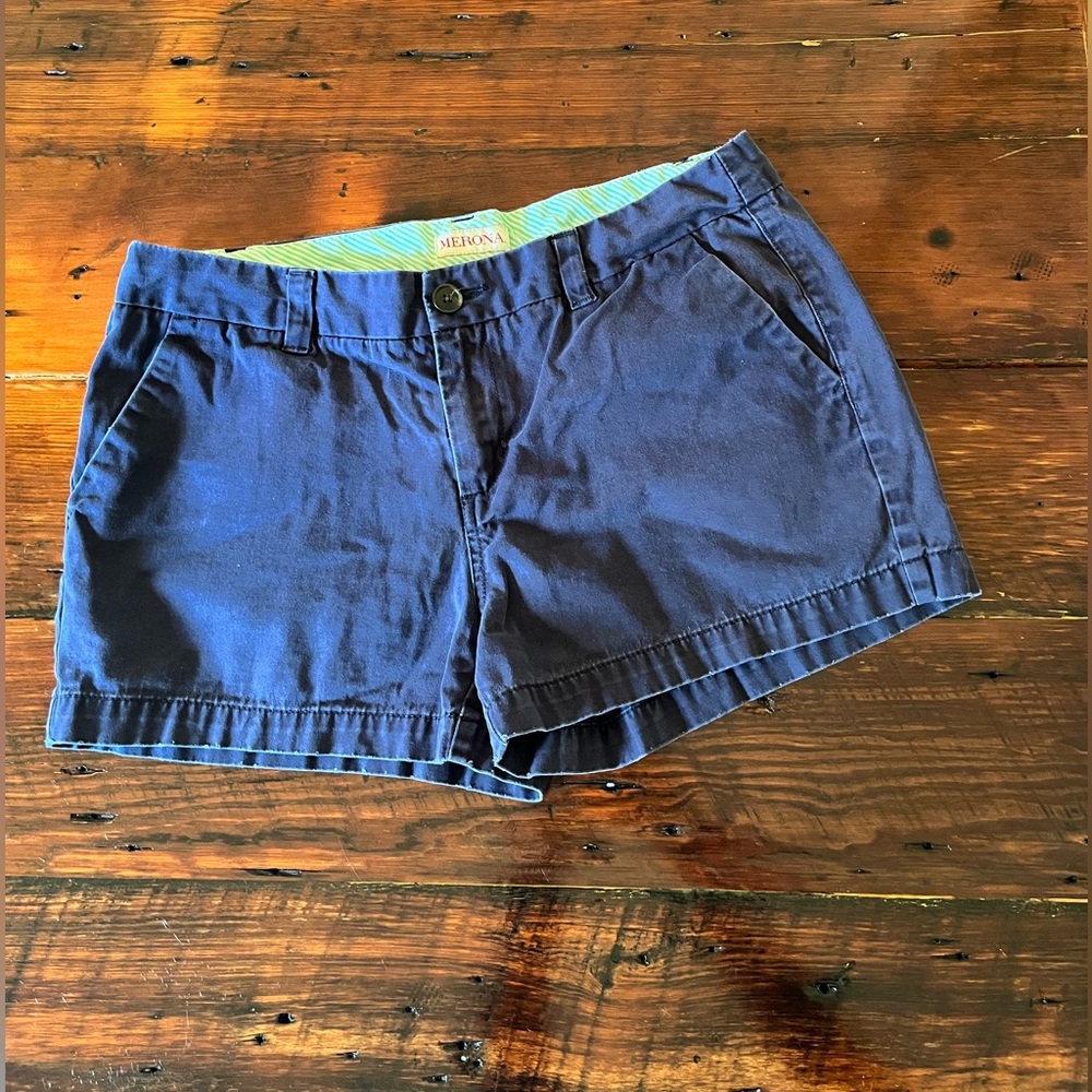 Merona size 8 women’s navy blue shorts